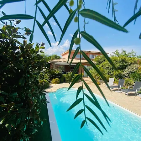 Avec Piscine Privee A 10 Min Porto-vecchio Feriehus *