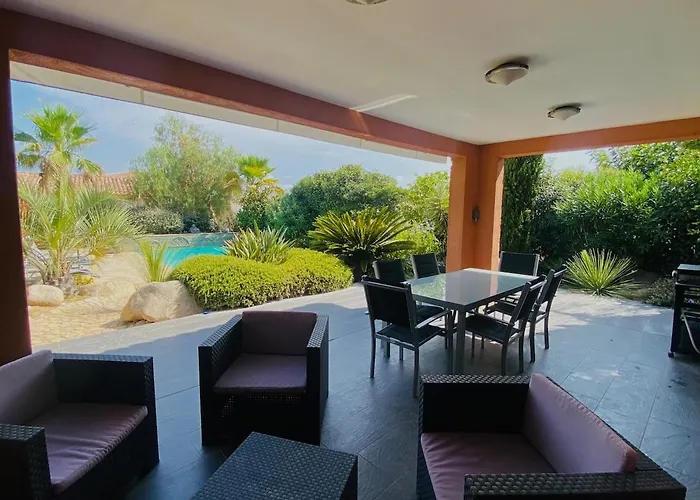 Avec Piscine Privee A 10 Min Porto-vecchio 르씨